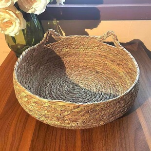 芦丁鸡窝草窝老母鸡窝下蛋窝鸽子窝芦鹌鹑鹦鹉小鸟窝手工草编草窝