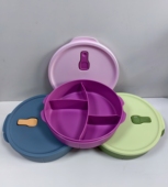 分格饭盒 830ml微波 海 彩色