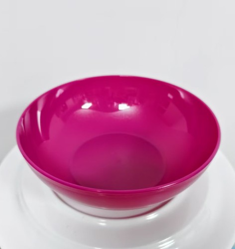 (海)特百惠700ml玫红色PC花朵碗  保鲜盒