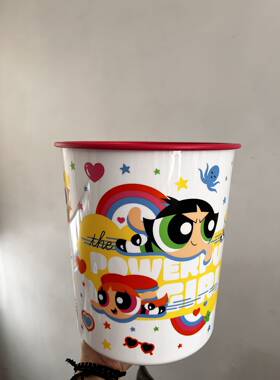 （海）特百惠5.5L噼啪桶 保鲜盒卡通 飞天小女警