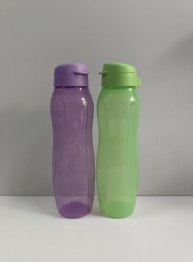 （海）特百惠1L依可瓶 随手杯 紫色/绿色