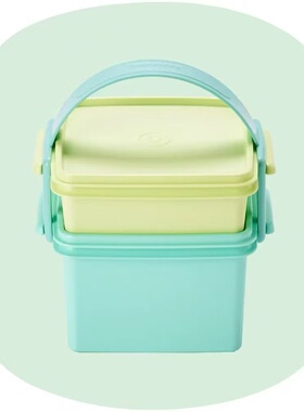 (海)绿色二重奏保鲜盒 套装