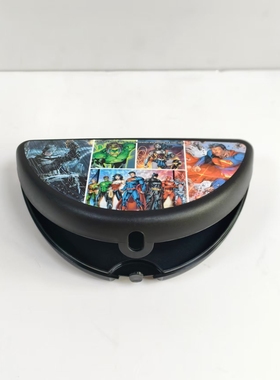 (海)特百惠黑色美国队长半圆形面包盒 保鲜盒