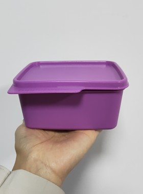 （海）500ml紫色方形 保鲜盒 干货盒