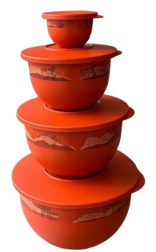 (海)橘色 限量款奇妙圆碗 冷藏/干货/零食