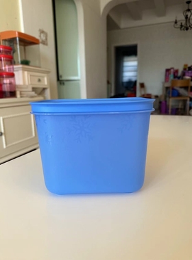 (海) 特百惠 雪影保鲜盒 冷冻/冷藏/450ml/1.1L蓝色