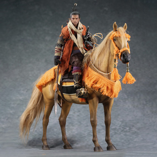 JXK 1/6纯血马模型 仿真骏马欧式摆件兵人坐骑室动物潮玩手办