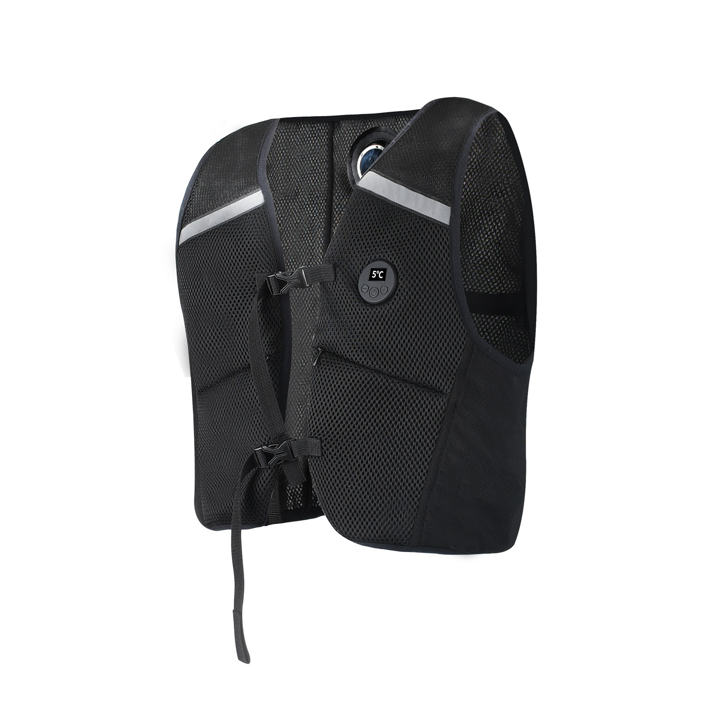 科曼晶新款智能型TEC半导体空调服降温服制冷服发热马甲背心户外