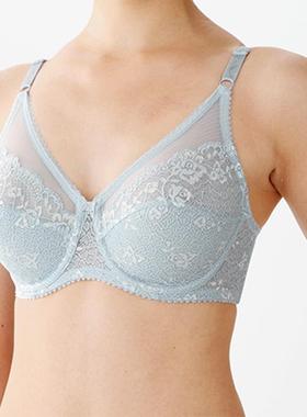 日本代购香罗奈charle全罩杯软钢圈收副乳提胸文胸胸罩