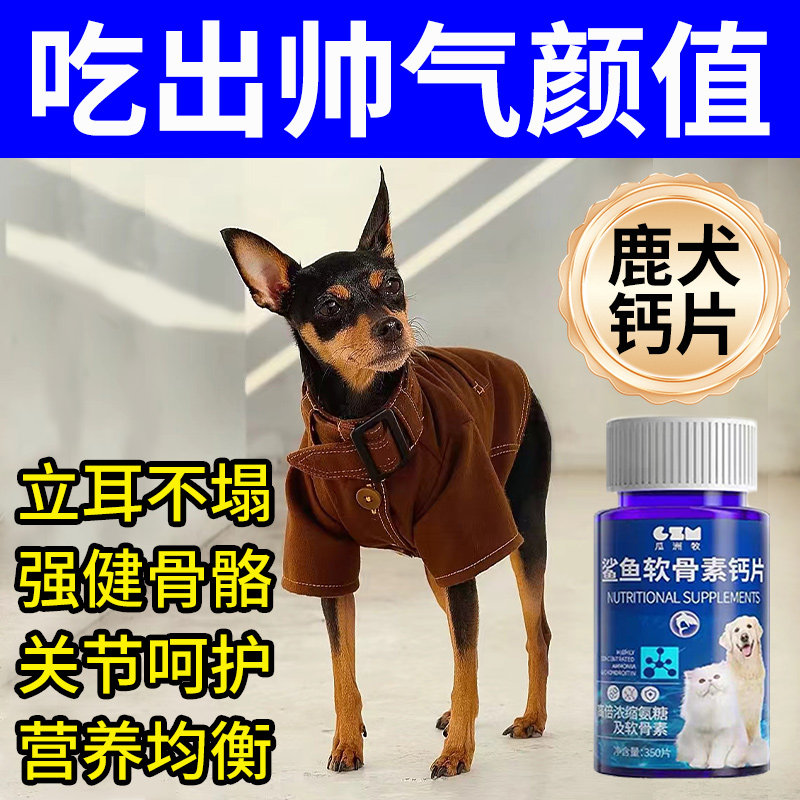 小鹿犬专用立耳钙片软骨素