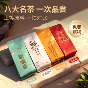 10款 小种红茶铁观音滇红金芽白毫银针支持试喝自己喝 新茶品鉴装