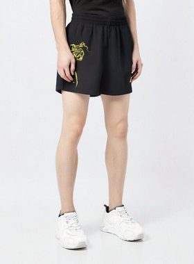 中国李宁2024夏季乒乓男子速干凉爽比赛裤潮流透气短裤AAPR363