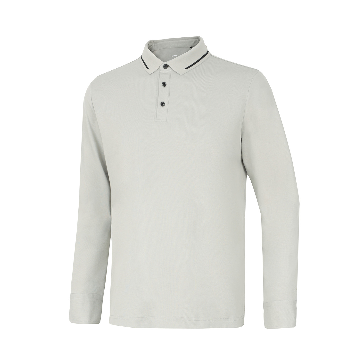 李宁长袖POLO翻领T恤男款