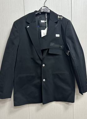 李宁LNG高端系列男子宽松时尚休闲都市机能潮流外套FDBC006