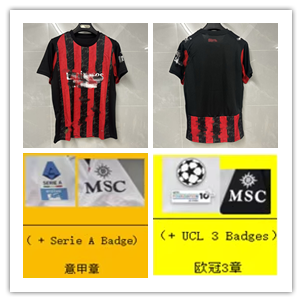 thumbnail for 25-26 A.CMila home fans jersey【ID：4323095150】S-4XL