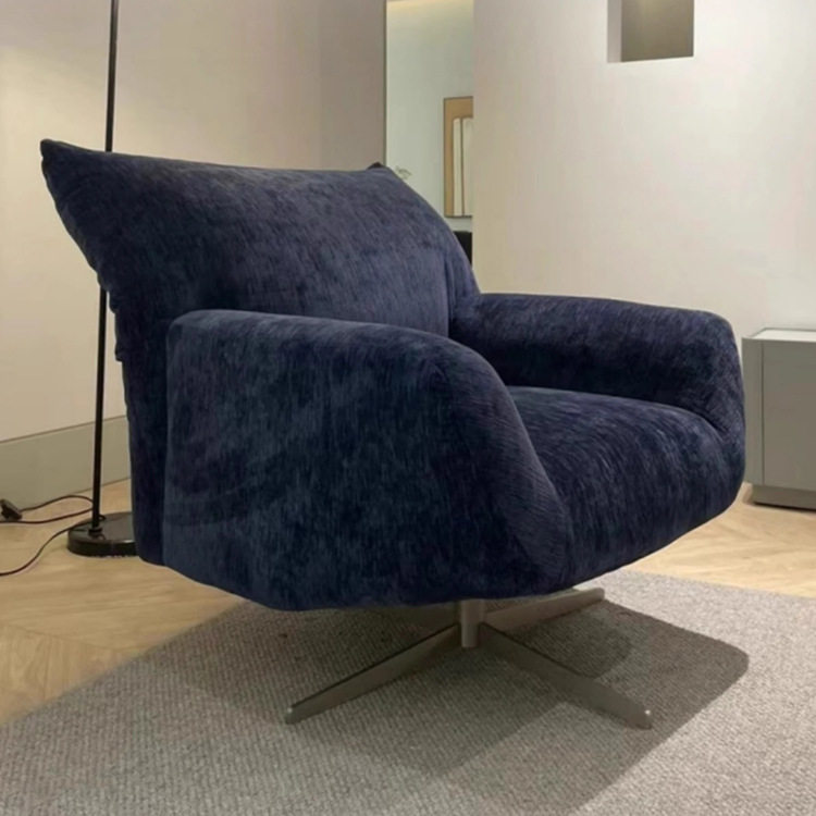 轻奢高端旋转设计师花瓣椅阳台懒人躺椅子阳台洽谈客厅美式沙发椅,住宅家具,沙发椅,淘宝优惠券,粉丝福利购,淘宝优惠卷