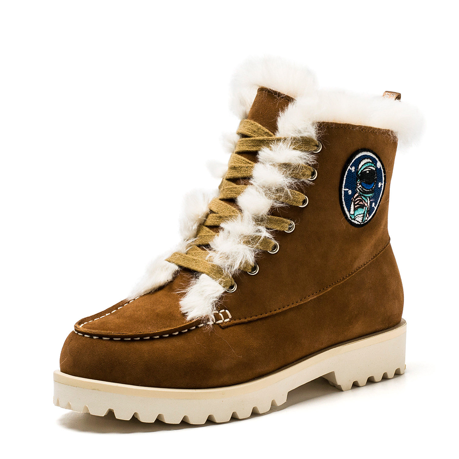 小码加毛加厚雪地棉靴暖脚羊猄真皮工装马丁短靴子女冬SS8411A097,女鞋,马丁靴,淘宝优惠券,粉丝福利购,淘宝优惠卷