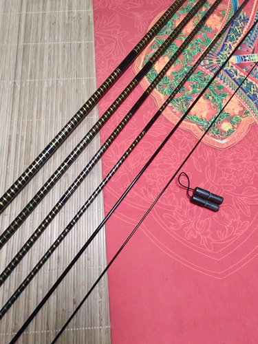鱼影18尺/5.4米日本西家NFT二手并继户外水库碳素台钓鱼竿手杆