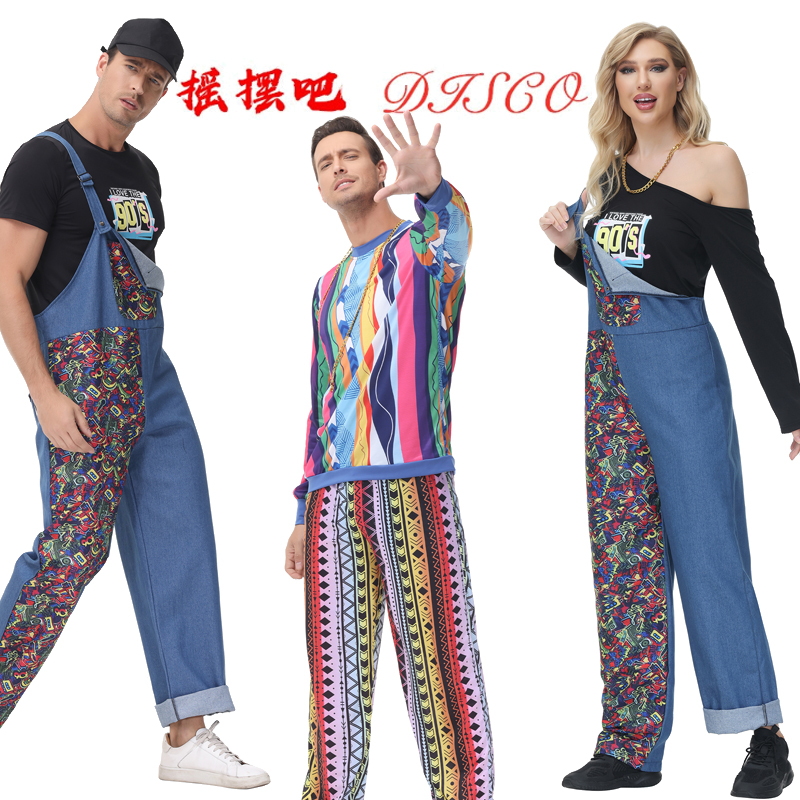 时尚万圣节服装复古嘻哈