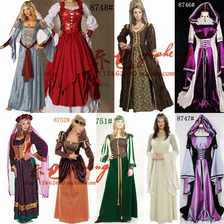 欧洲宫廷服装万圣节白雪公主服皇后女王长裙洋装cosplay迪士尼服,模玩/动漫/周边/娃圈三坑/桌游,万圣/圣诞/儿童节用服饰,淘宝优惠券,粉丝福利购,淘宝优惠卷