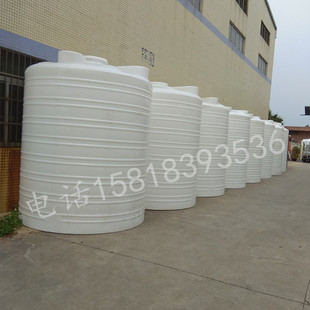 储水圆桶 塑料1吨2吨3T塑料水塔水箱5吨8吨10吨20立方储水罐蓄卧式