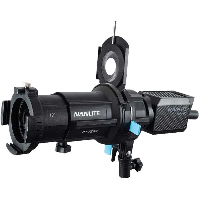 nanlite南光forza 60/60b专用聚光筒镜头束光造型灯聚光19°透镜