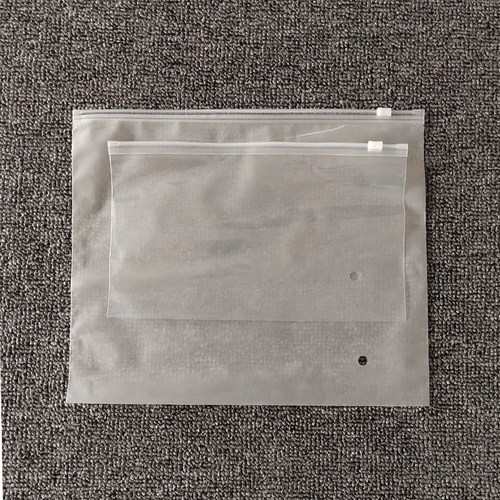 封口袋横版内裤袜子塑料包装袋拉链袋透明磨砂横款服装拉链袋定制