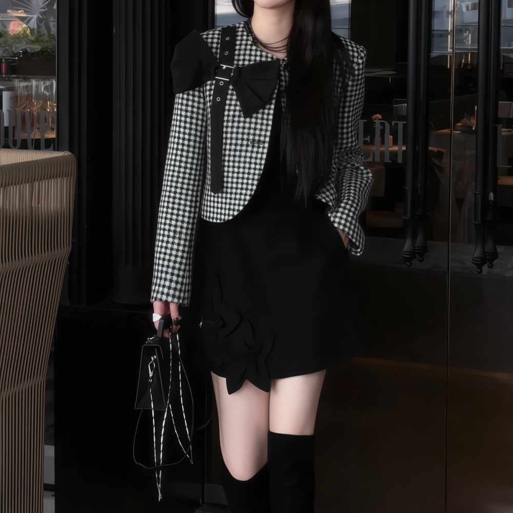 百搭小香风外套女款气质显瘦