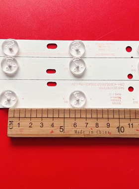 适用美乐LE39M09灯条CRH-K393535T03123AG2/3-REV 1.0V电视机12灯