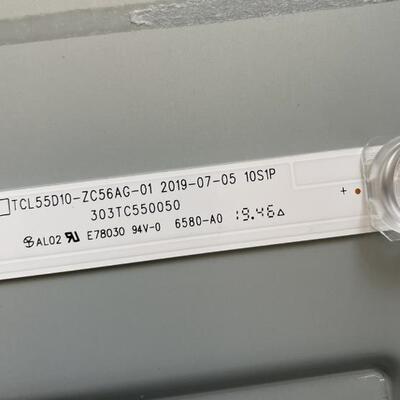 适用乐华55K5电视机灯条TCL55D10-ZC56AG-01改装代用一套