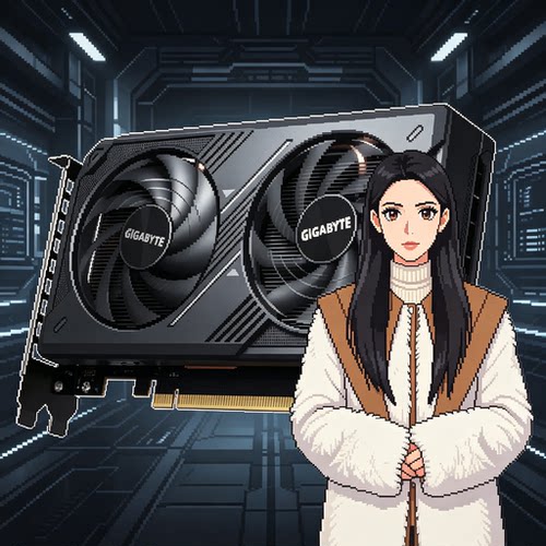 智灵同款 技嘉  GeForce RTX 5050 WindForce SFF  DLSS4游戏设计