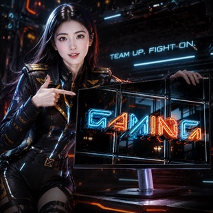技嘉MO32U24OLED GamingMonitor4K显示器高清吃鸡LOL高分辨率大屏