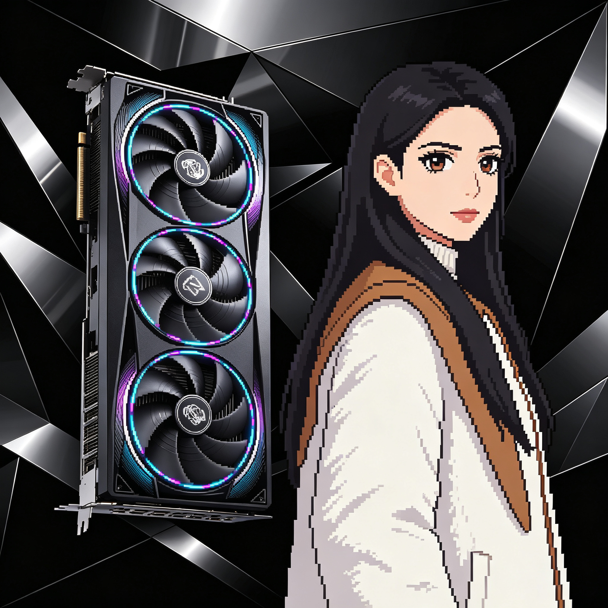 智灵同款 技嘉 RTX5070Ti OC 游戏DLSS4光追4K AI渲染视频剪辑