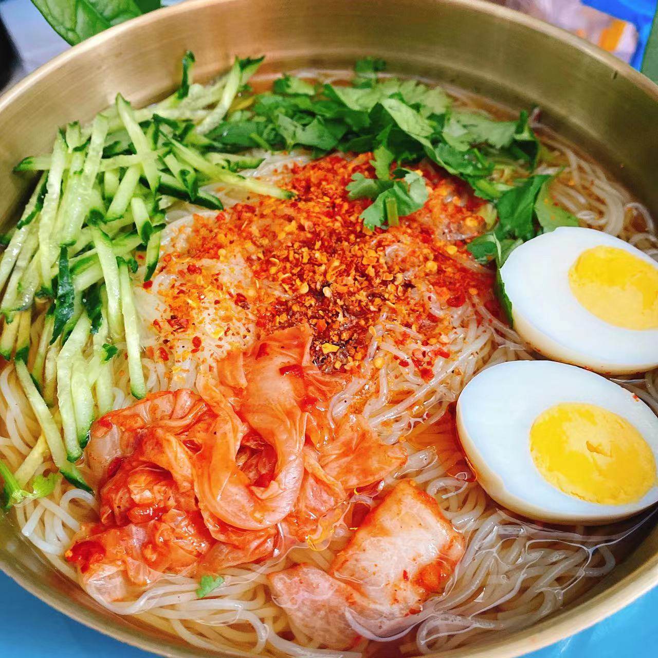 吉林蔬菜包 东北老式大冷面 梅河口特色 三包料延边冷面