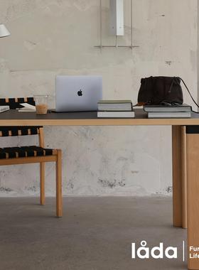 多匣lada 莱尔桌 家用小户型现代简约轻奢北欧中古风书桌长餐桌