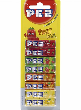 现货瑞典进口PEZ果味含片糖(8X8.5g)