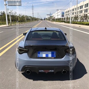 适用于丰田GT86碳纤维尾盖FT86 BRZ改装尾箱盖行李箱盖后盖大包围