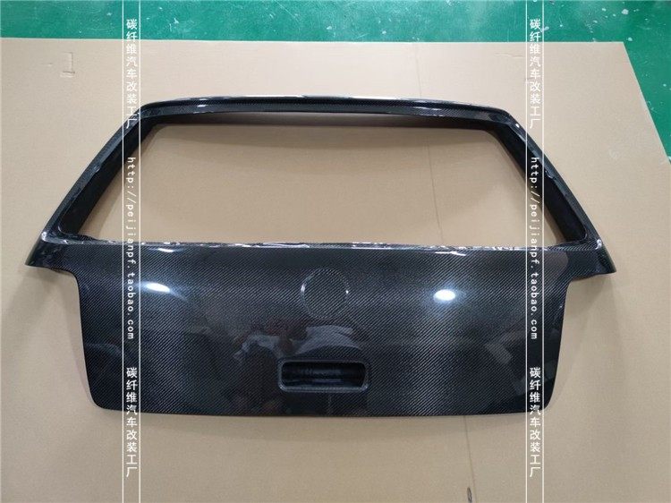 适用于大众高尔夫4代碳纤维尾盖MK4改装尾箱盖尾门后盖行李箱包围