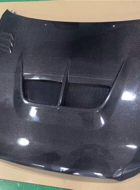 适用于雷克萨斯IS200碳纤维机盖Altezza咬地鲨改装开孔引擎盖头盖