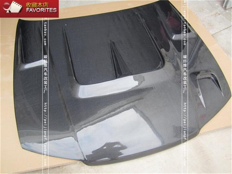 适用于日产GTR33碳纤维机盖R33改装开孔引擎盖机头盖前盖大小包围