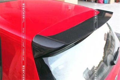 适用于大众高尔夫6碳纤维尾翼GTI R20 MK6改装OSIR定风翼顶翼包围