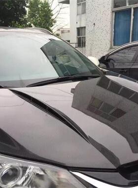 适用于本田缤智碳纤维机盖Vezel改装HAMANN款开孔引擎盖头盖包围