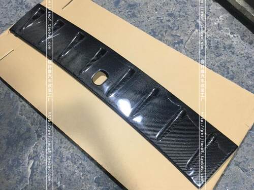 适用于三菱Lancer Evolution EVO 10代碳纤维尾翼改装鲨鱼鳍顶翼
