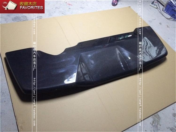 适用于三菱Lancer Evolution EVO 9代碳纤维后唇改装尾唇后铲扰流