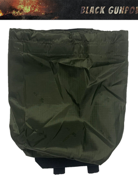 QCMS-04子系统折叠式弹匣回收袋收集袋杂物包molle附包杂物包RG色