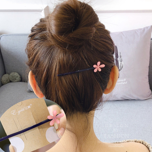 全国满25元 刘海夹一字夹卡子边卡发饰头饰边夹韩国糖果色五瓣 免邮