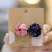 包邮 亚克力发饰头饰发圈皮筋扎马尾头圈马尾绳韩国饰品发绳头绳