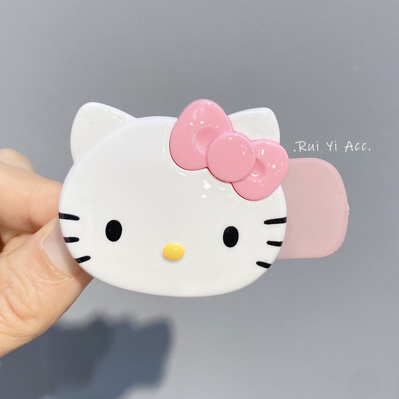 正版HelloKitty刘海夹儿童边夹发夹发卡发饰头饰凯蒂猫夹子可爱