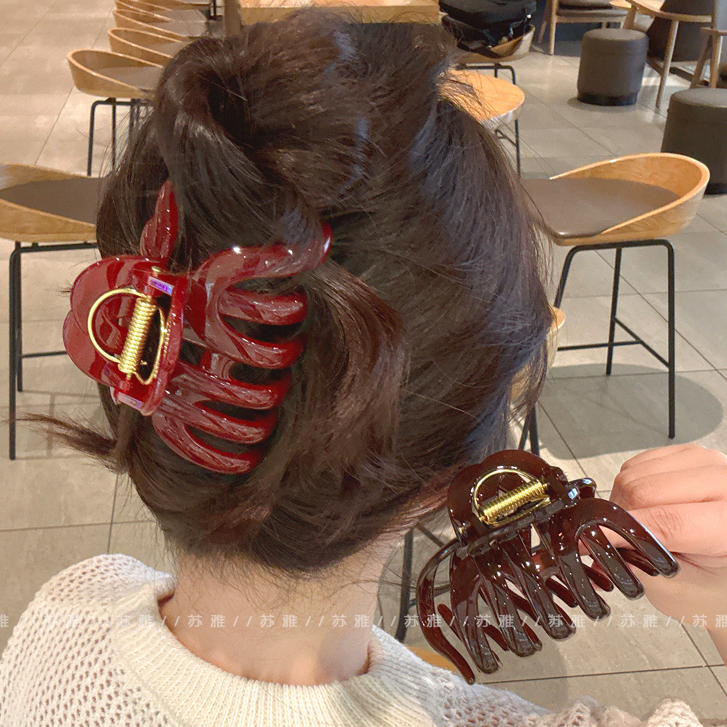 巨能抓大号南瓜抓夹女发量多鲨鱼夹2025新款高级感后脑勺盘发发夹,饰品/流行首饰/时尚饰品新,发饰,淘宝优惠券,粉丝福利购,淘宝优惠卷