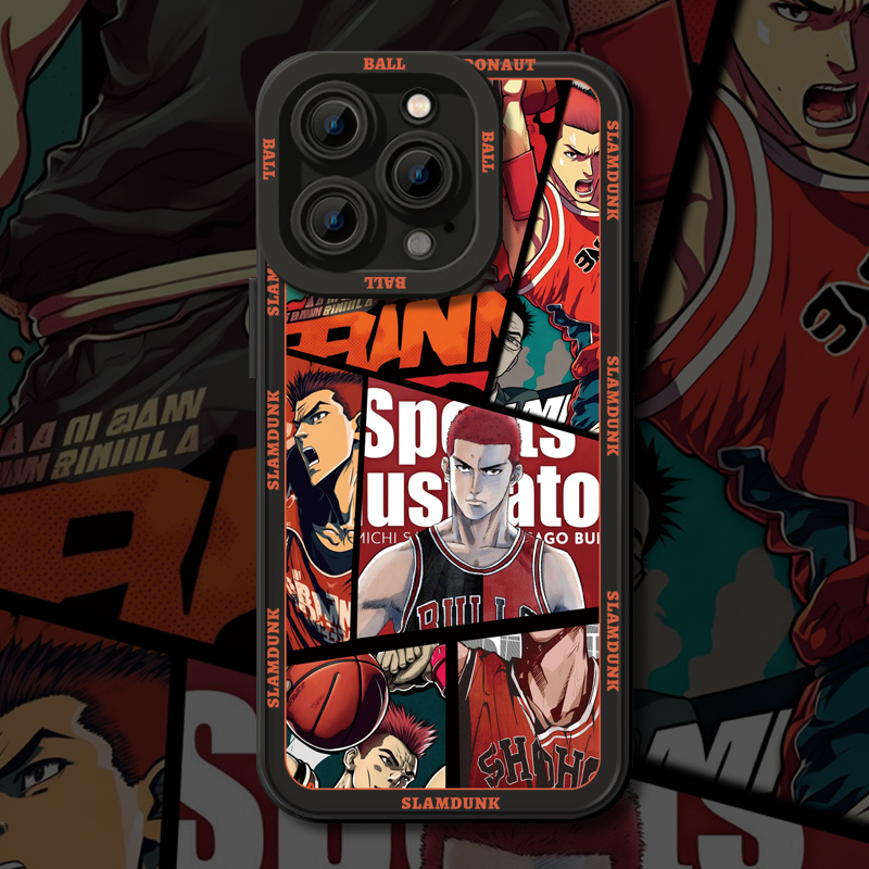 苹果17篮球漫画手机壳